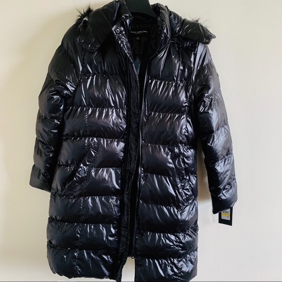 Andrew Marc Packable Puffer Down Coat - Picture 5 of 7